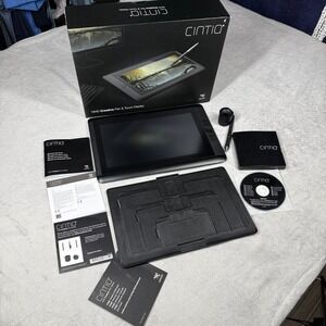 Wacom Cintiq 13HD Creative Pen & Touch Display DTH-1300 Black Drawing Tablet